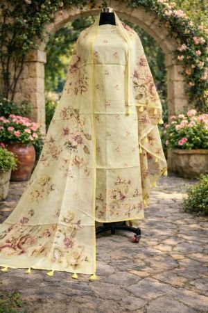 Mul Digital Print Elegance Suit set