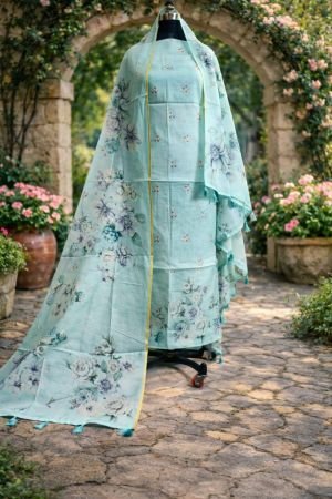 Mul Digital Print Elegance Suit set